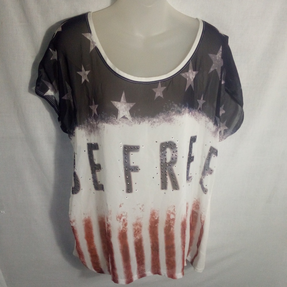 MAURICES SHEER BE FREE PULLOVER SIZE LARGE